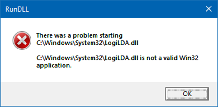 C Windows 32 Error